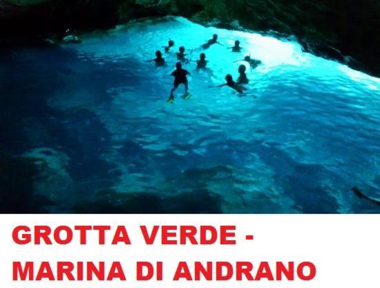 La Terrazza Di Fabrizio 5 Minuti Dal Mare Villa Andrano Dış mekan fotoğraf